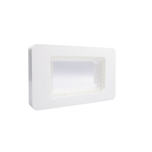 PLACA 4 MODULOS IP55 BLANCO 28604W MATIXGO