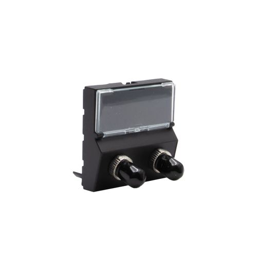 MODULO CONECTOR FIBRA OPTICA ST NEGRO JB4268ST MATIXGO