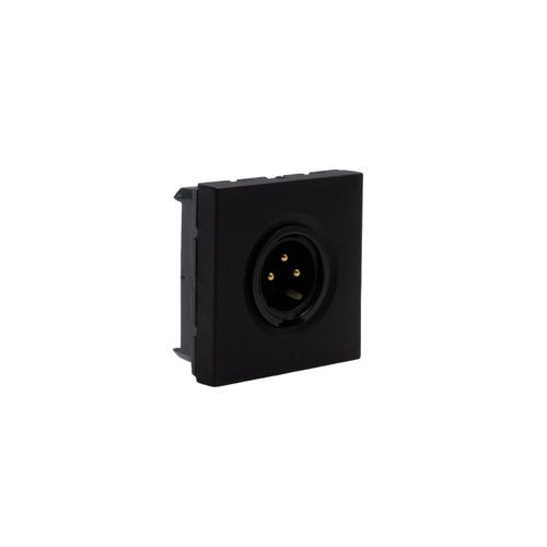 MODULO CONECTOR XRL 3 PIN M NEGRO JB4296 MATIXGO