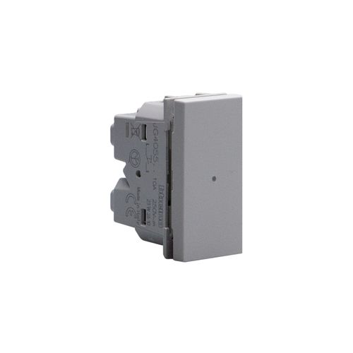 MODULO PULSADOR 1P NO 10A AXIAL GRIS JG4055 MATIXGO