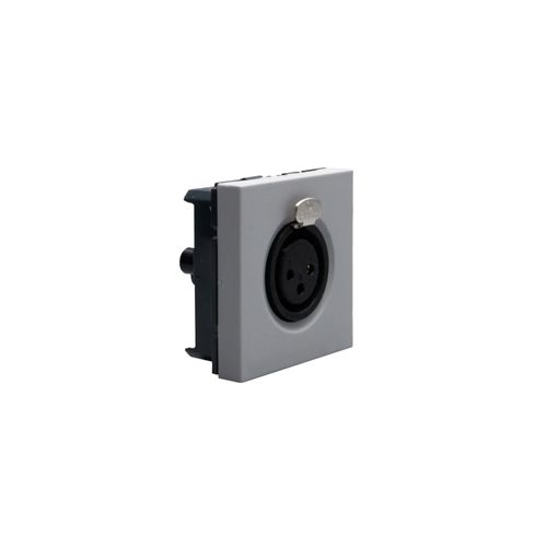 MODULO CONECTOR XRL 3 PIN H GRIS JG4295 MATIXGO