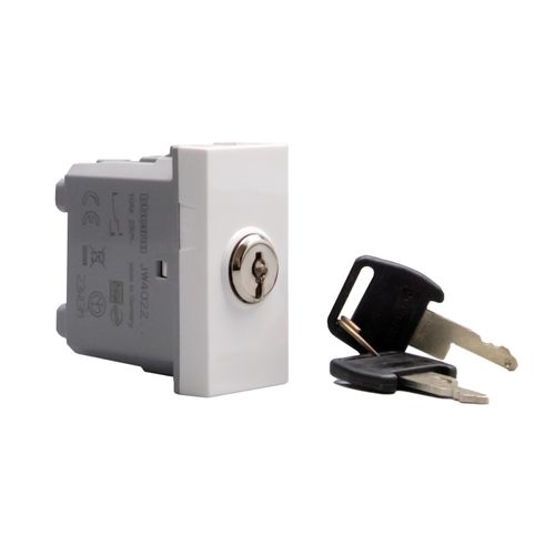 MODULO CONMUTADOR 9/24 1P 10AX C/LLAVE BLANCO JW4022 MATIXGO