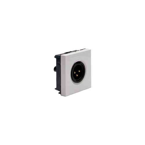 MODULO CONECTOR XRL 3 PIN M BLANCO JW4296 MATIXGO