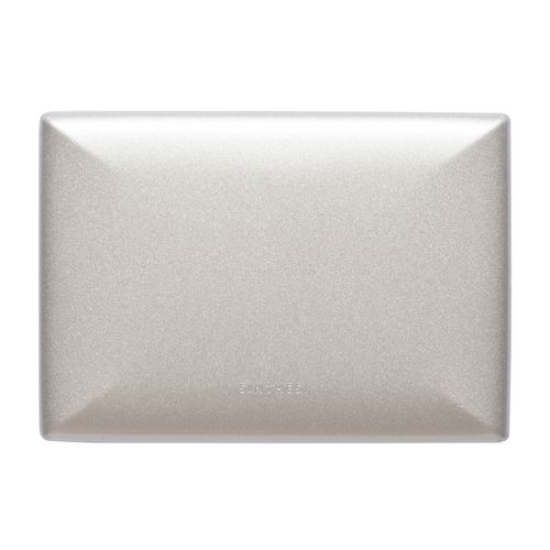 PLACA CIEGA S22 ALUMINIO CHAMPAGNE C/SOPORTE 220032 SINTHESI