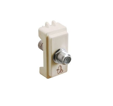 MODULO F TV COAXIAL BEIGE GENESIS