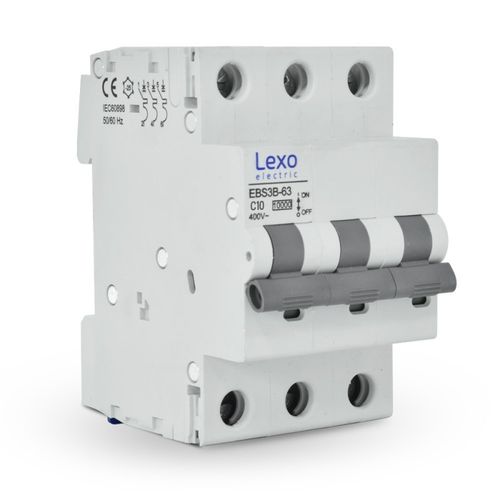 INTERRUPTOR AUTOMATICO 3P 10A C 10KA EBS3B-63 5310310