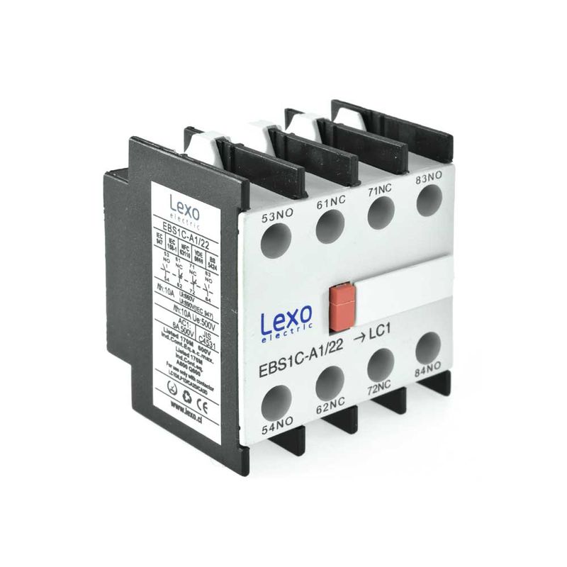 CONTACTO AUXILIAR FRONTAL P/CONTACTOR 2NA + 2NC SERIE LC1D