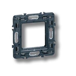 SOPORTE PLASTICO 2 PUESTOS MOSAIC LEGRAND