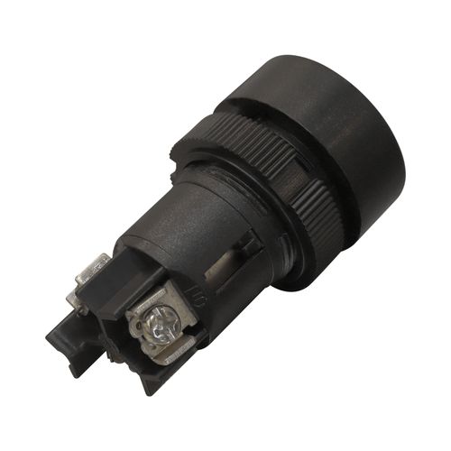 PULSADOR 22MM NEGRO NC/NO PLASTICO CCD