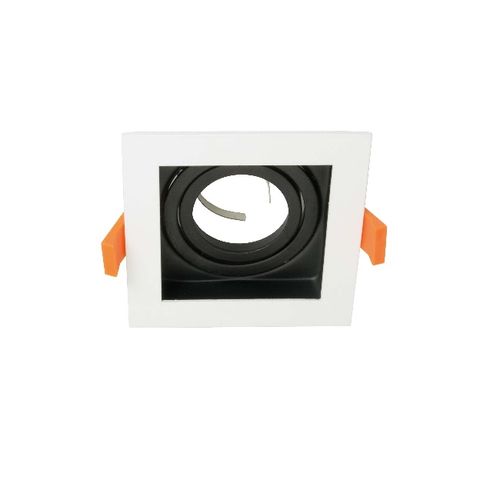 FOCO EMBUTIDO PUZZLE SIMPLE BLANCO EVO CON BASE GU10 TECHNOLAMP