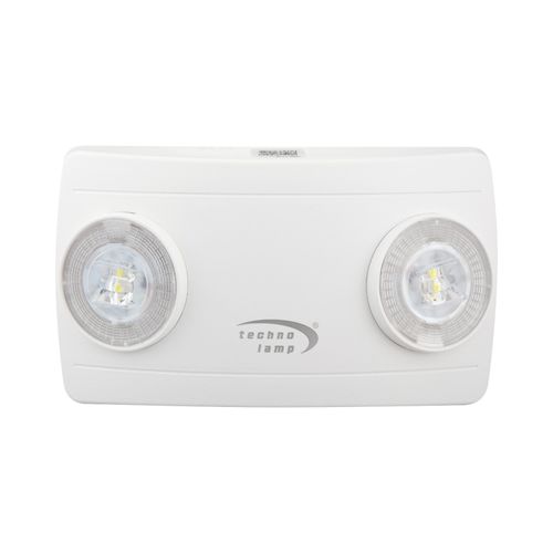EQUIPO EMERGENCIA DUAL LED 2X2W 250LM 25MT2 TECHNOLAMP