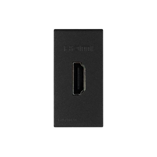 MODULO CONECTOR HDMI CORDON 25CM S44 CARBÓN 444810 SINTHESI