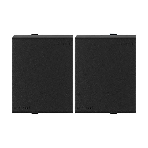 MODULO INTERRUPTOR CRUZ 4 VÍAS 16A 250V S44 CARBÓN 442710 SINTHESI