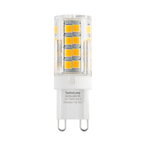 AMPOLLETA LED G9 4W 3000K 360° 220V 300LM DIMERIZABLE TECHNOLAMP