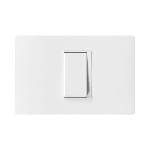 INTERRUPTOR 9/12 10A 250V BLANCO ARMADO LUZICA PU1100