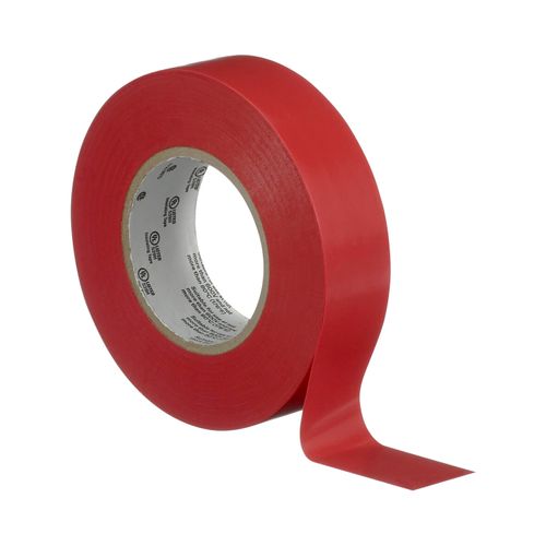 CINTA AISLANTE VINILICA 19MM X9MTS ROJA TEMFLEX 165 UU01034124 3M