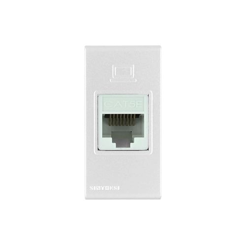 MODULO TOMA DATOS RJ45 CAT 5E S44 MAGNESIO 444114 SINTHESI