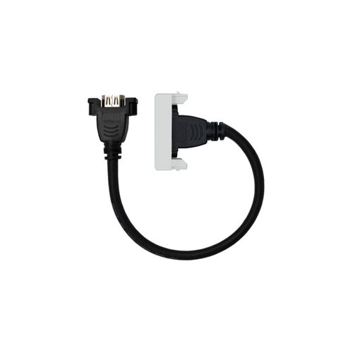 MODULO CONECTOR HDMI CORDON 25CM S44 MAGNESIO 444814 SINTHESI
