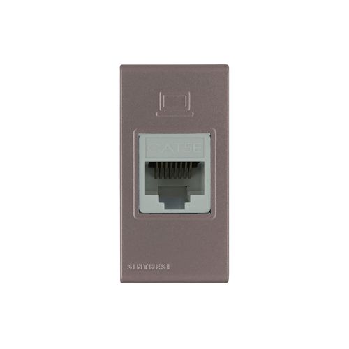 MODULO TOMA DATOS RJ45 CAT 5E S44 PIEDRA 444111 SINTHESI