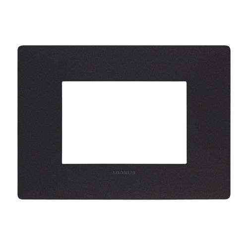 PLACA 3 PUESTOS S33 CARBÓN C/SOPORTE 330310 SINTHESI