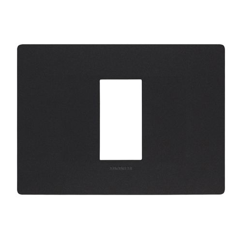 PLACA 1 PUESTO S33 CARBÓN C/SOPORTE 330110 SINTHESI