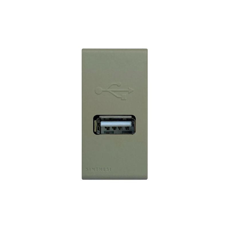 MODULO-CARGADOR-USB-1A-5V-S33-BEIGE-MATE-334722-SINTHESI