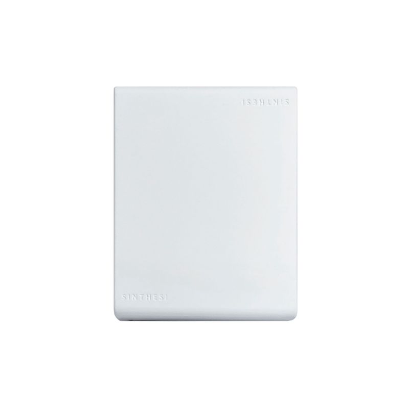 MODULO-CONMUTADOR-DOBLE-9-24-TECLON-15M-16A-250V-S33-BLANCO-MATE-332321-SINTHESI