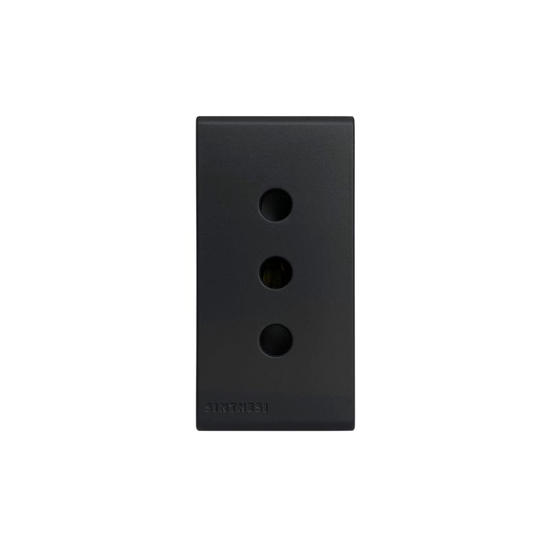 MODULO-TOMACORRIENTE-10A-250V-2P-T-S33-NOIR-MATE-333026-SINTHESI