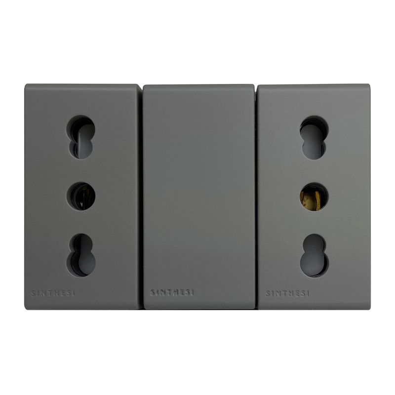 MODULO-TOMACORRIENTE-DUPLEX-10-16A-250V-2P-T-S33-GREY-MATE-333523-SINTHESI