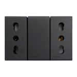 MODULO-TOMACORRIENTE-DUPLEX-10-16A-250V-2P-T-S33-NOIR-MATE-333526-SINTHESI