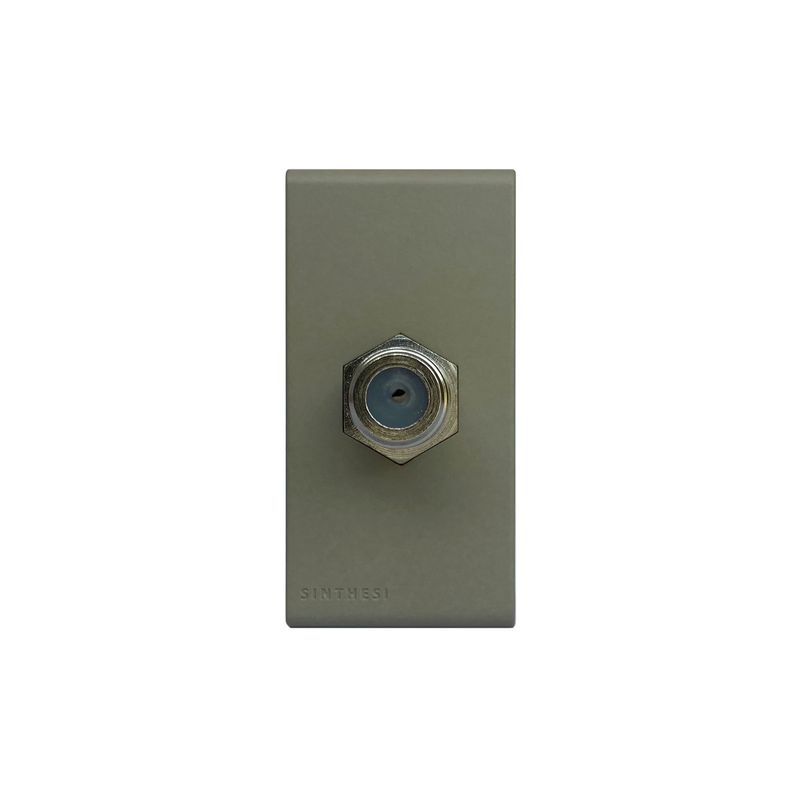 MODULO-TOMA-COAXIAL-TV-SAT-S33-BEIGE-MATE-334222-SINTHESI