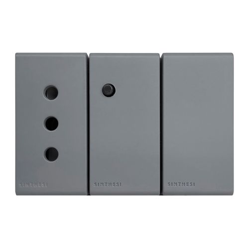 MODULO TOMA SMARTSWITCH WIFI 2.4GHZ 10A 250V S33 CEMENTO 335524 SINTHESI