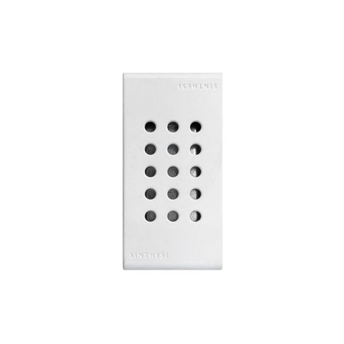 MODULO CHICHARRA 250/127V S33 BLANCO MATE 334321 SINTHESI