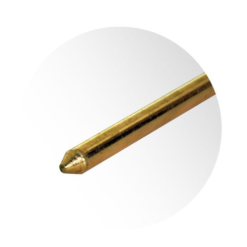 Barra Toma Tierra 12MM X1-1/2mt S/Conector 4111205 Lexo