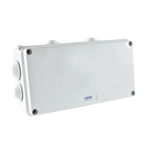 Caja Estanca Pvc 200x100x70MM IP65 IK 07 Lisa (Con Conos) 2501100 Lexo
