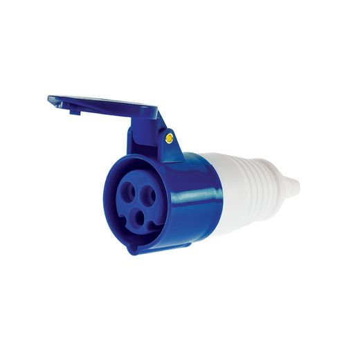 Enchufe Hembra Volante 2P+T 16A 220v IP44 5717404 Lexo