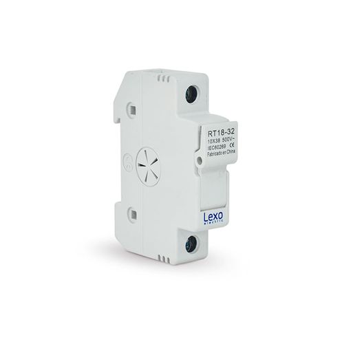 Portafusible 1p 32A 10x38MM 500v 5398201 Lexo