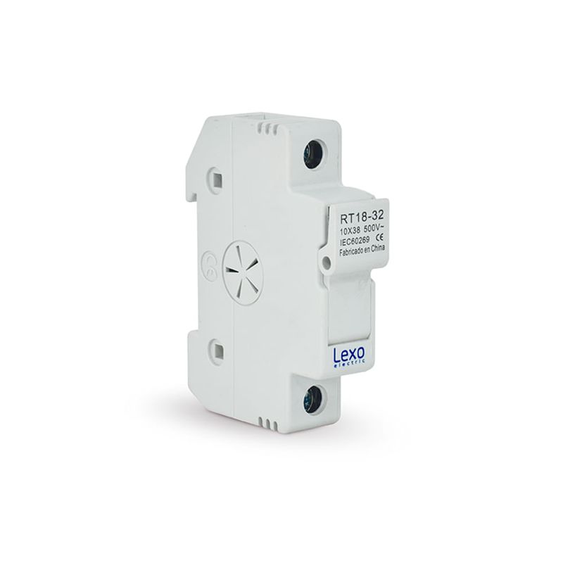 Portafusible-1p-32A-10x38MM-500v-5398201-Lexo