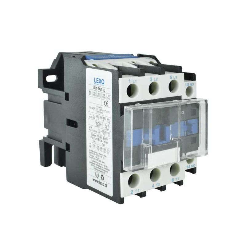 Contactor-3P-25A-15hp-11kw-220vac-1na-Lc1d2510-5343025-Lexo