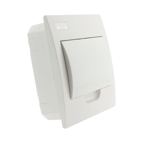 TABLERO EMBUTIDO 8 MODULOS IP40 TAPA BLANCA LS0H CROMPTON