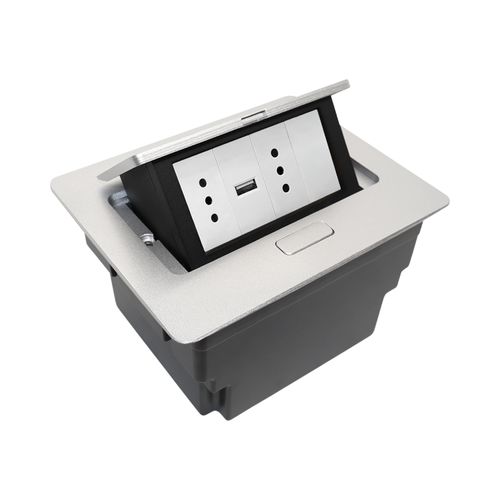 CAJA DE MOBILIARIO POP-UP 4 MODULOS ALUMINIO IP20 COWORK CROMPTON