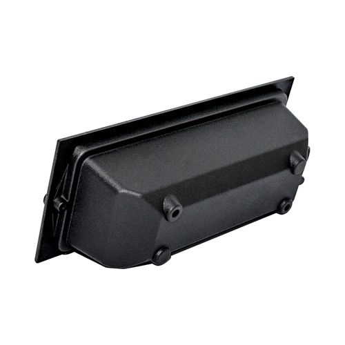 FOCO EMBUTIDO LUZ BAJA PASILLO E27 IP44 NEGRO TECHNOLAMP