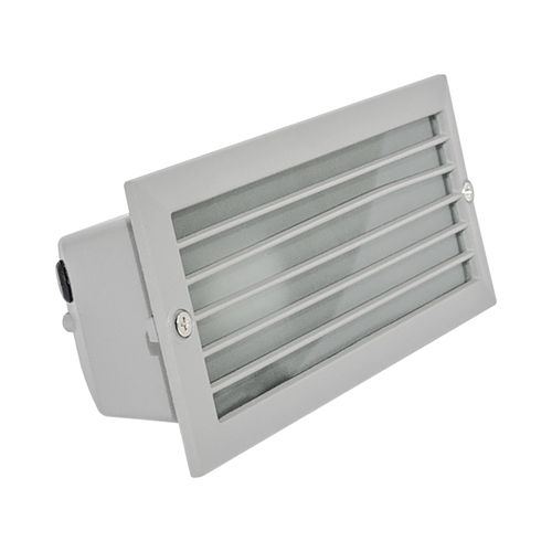 FOCO EMBUTIDO LUZ BAJA PASILLO E27 IP44 GRIS TECHNOLAMP