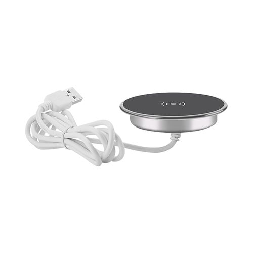 CARGADOR WIRELESS EMBUTIDO CIRCULAR IP44 1.5A COWORK CROMPTON