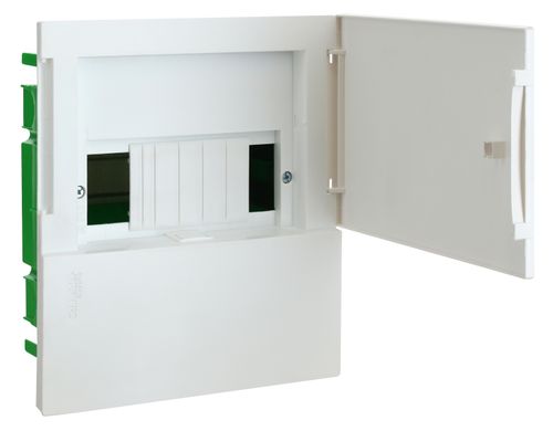 TABLERO EMBUTIDO PVC SCHNEIDER ELECTRIC 1 FILA 8 MÓDULOS MINIPRAGMA MIP20108