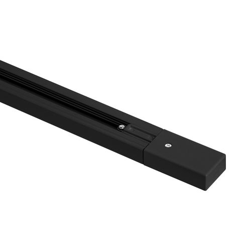 RIEL ENERGIZADO MONOFASICO NEGRO 1MT TECHNOLAMP