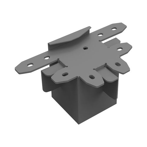 CONECTOR TIPO T PARA LUMINARIA LED LINEAL BERNA GRIS TECHNOLAMP