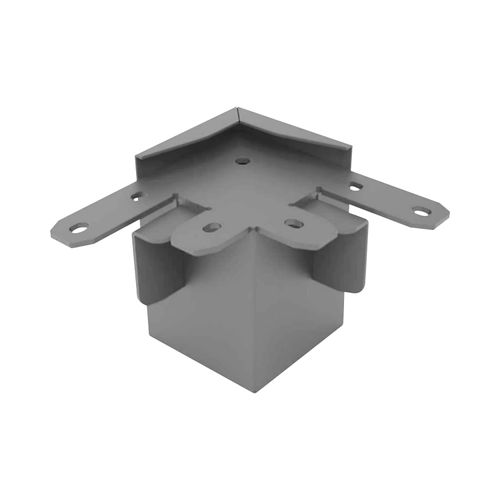 CONECTOR TIPO L PARA LUMINARIA LED LINEAL BERNA GRIS TECHNOLAMP