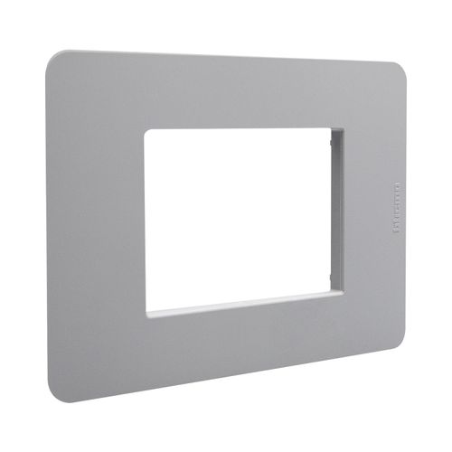 PLACA 3 PUESTOS GRIS JA4803JG MATIXGO