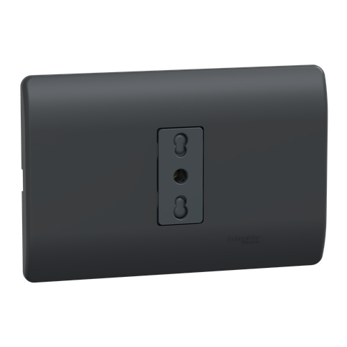 ENCHUFE SIMPLE 2P+T 10/16A 250V GENESIS MWD60236 NEGRO